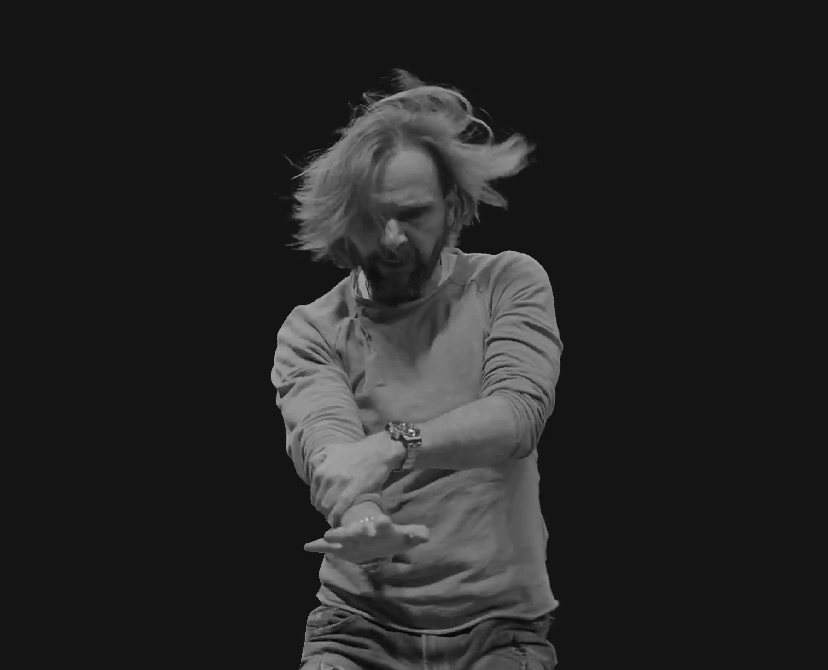 Expressive dancer close-up from an SDT production.